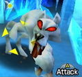 White Wolfos in Ocarina of Time 3D