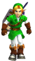 Render of Link walking with the Iron Boots