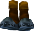 The Iron Boots as seen in-game from Ocarina of Time