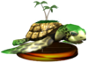 SSBM Turtle Trophy Model.png