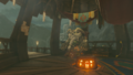 The interior of the Flight Range House prior to completing "Tulin of Rito Village" from Tears of the Kingdom
