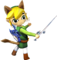 The Toon Link costume in Monster Hunter Generations