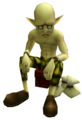 The young punk guy in Ocarina of Time 3D