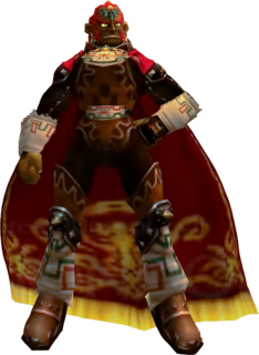Ganondorf model from Ocarina of Time 3D