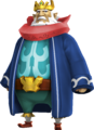 Render of King Daphnes's Standard Outfit (Grand Travels) from Hyrule Warriors Legends