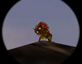 The Skull Kid taunting from atop the Clock Tower