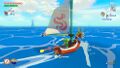 The Swift Sail in action in The Wind Waker HD