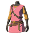 Tunic of the Wild with Peach Dye from Breath of the Wild