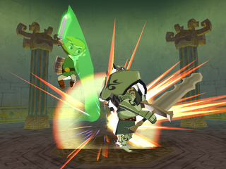 Back Slice screenshot from The Wind Waker