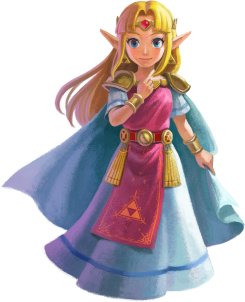 File:ALBW Princess Zelda Artwork.png
