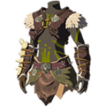 The Barbarian Armor with Brown Dye