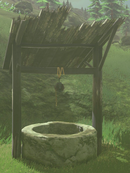 File:BotW Well Model.png