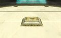 A closer look of the Pedestal Time in the Temple of Time from Twilight Princess
