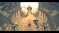 The temple's central room in Skyward Sword HD
