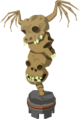 A render of the Skull Tower Idol