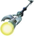 Artwork of the Old Dominion Rod from Hyrule Warriors