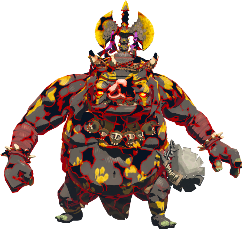 File:TotK Black Boss Bokoblin Model 2.png - Zelda Wiki