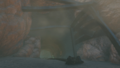 The entrance to the Death Mountain East Tunnel without any Hard Sediment