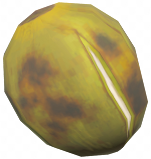 Baked Palm Fruit model from Tears of the Kingdom