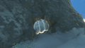 The entrance to the Icefall Foothills Cave