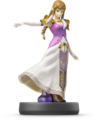 Zelda amiibo from the Super Smash Bros. series