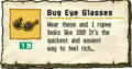 The Bug Eye Glasses along with their description