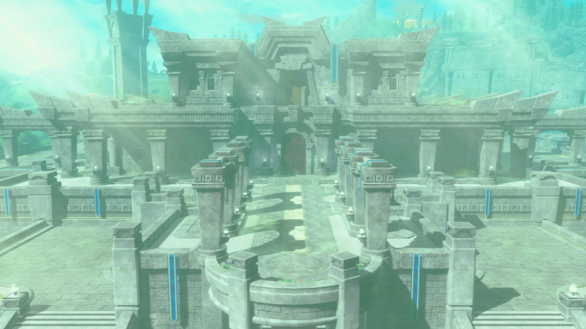 Hyrule Castle (Great Plateau) - Zelda Wiki