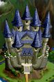Hyrule Castle, as seen from the overworld map in Four Swords Adventures