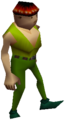 The man who hangs out in the Bazaar from Ocarina of Time