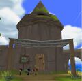 The exterior of the School from The Wind Waker