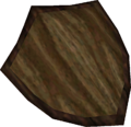 Colin's Wooden Shield that he bears during the credits from Twilight Princess