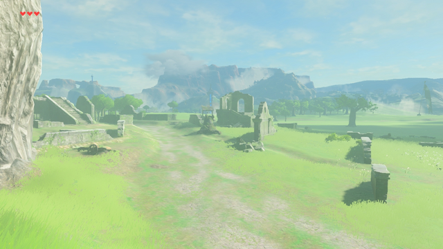 File:BotW Mabe Village Ruins.png - Zelda Wiki