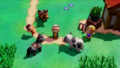 Several residents of Hyrule Ranch during the Credits
