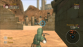 Link infiltrating the Grounds