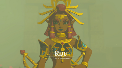 Riju of Gerudo Town - Zelda Wiki