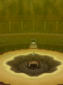 The room where Skeldritch is fought, as it appears after the Boss is defeated