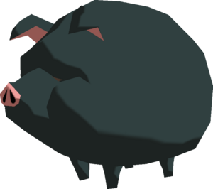 TWW Link (Pig) Model.png