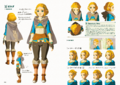 Concept artwork of Zelda