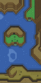 A brown Rock from A Link to the Past