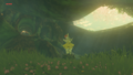 Chio in the Korok Forest from Breath of the Wild