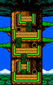The upper reaches of the Maku Tree in Oracle of Seasons