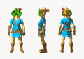 Concept artwork of the Korok Mask from Breath of the Wild