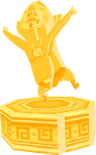 Forbidden Tingle Statue model from The Wind Waker