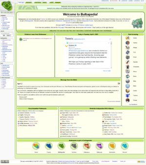 Bulbapedia's current layout