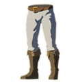 Hylian Trousers with White Dye from Breath of the Wild