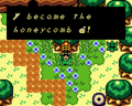 Link obtaining the Honeycomb from Link's Awakening DX