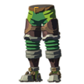 The Flamebreaker Boots with Green Dye