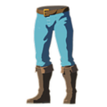 Hylian Trousers with Light Blue Dye from Breath of the Wild
