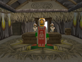 The Rito Chieftain's room on the second floor in The Wind Waker