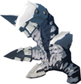 Blue-Maned Lynel Mace Horn